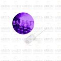 10Pcs- PURPLE Color LED Clear Transparent DC 3V 20mA 5mm Purple LED Light Emitting Diodes LED Bulb 5mm LED Light Purple Light LED.