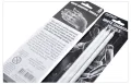 Art Supplies 3Pcs White highlight brush Sketch Charcoal Pencils Standard Pencil Drawing Pencils Set For School Tool Painting. 