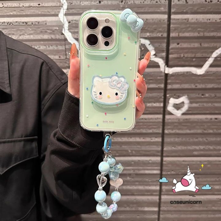 Cartoon%20Colorful%20Polka%20Dot%20Cute%20Hello%20Kitty%20Bow%203D%20DIY%20Doll%20Bracelet%20Case%20Compatible%20for%20IPhone%2015%2014%2016%2011%2012%2013%20Pro%20Max%20XR%207Plus%20XS%20Max%2016%207%2015%208%20Plus%20X%20SE%202020%20New%20Imd%20Soft%20Case%20-%20Image%206