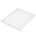 10Pcs 150mm OD 10mm 2.2mm Thick Wall Borosilicate Glass Blowing Tube. 