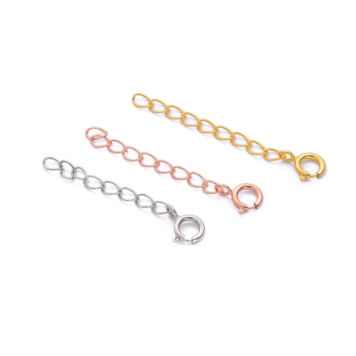 1PCS%20925%20Silver%20Extension%20Chain%20For%20DIY%20Handmade%20Jewelry%20Necklace%20Bracelet%20Making%20-%20Image%206