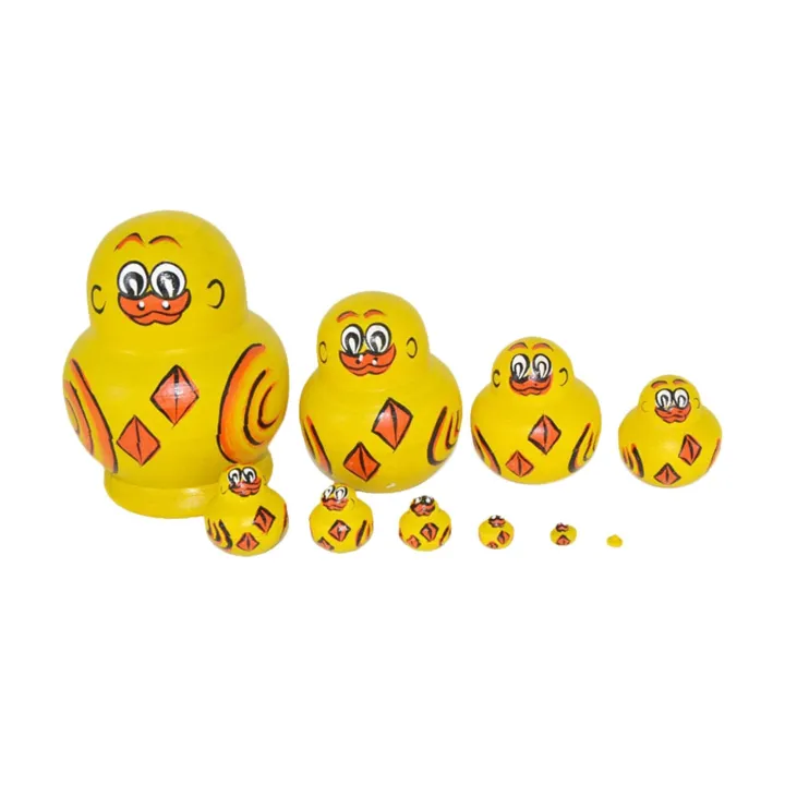 10%20Pieces%20Russian%20Nesting%20Dolls%20Stacking%20Toys%20for%20Living%20Room%20Desk%20Bedroom%20-%20Image%202