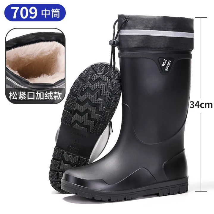 Waterproof%20mouth%20men's%20high%20boots%20night%20reflective%20men's%20rain%20boots%20rainy%20day%20fishing%20patrol%20thickened%20non-slip%20men's%20water%20shoes%20rubber%20shoes%20-%20Image%207