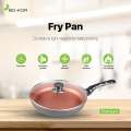 Fry pan with lead. 
