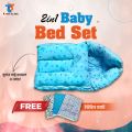 Baby Sleeping Blanket Baby Bed Baby Travel Newborn Baby Carrier Comfort Wrap Bag 2 in 1 Baby Sleeping Blanket.