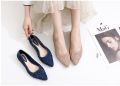 New style rose rain boots waterproof non-slip wear-resistant shallow mouth casual shoes.