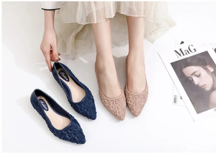 New%20style%20rose%20rain%20boots%20waterproof%20non-slip%20wear-resistant%20shallow%20mouth%20casual%20shoes%20-%20Image%205