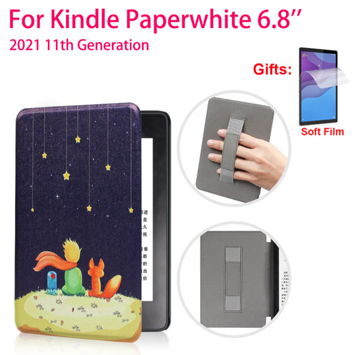 Cover%20For%20Kindle%20Paperwhite%2011th%20Generation%206.8%202021%20Signature%20Edition%20Shell%20Smart%20Case%20with%20Auto%20Wakeup+screen%20protector%20-%20Image%203