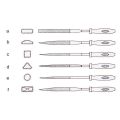 Niddle File set 6pcs - Hark Caput.