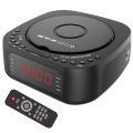 Protable DVD Player FM Alarm Clock Bluetooth Speaker Music Player Home CD Player EU Plug. 