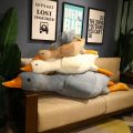 50cm Mini Lying Duck Plush Toys Kawaii Animal Goose Mat Pillow Stuffed Soft Cushion for Children Girls Birthday Gift.