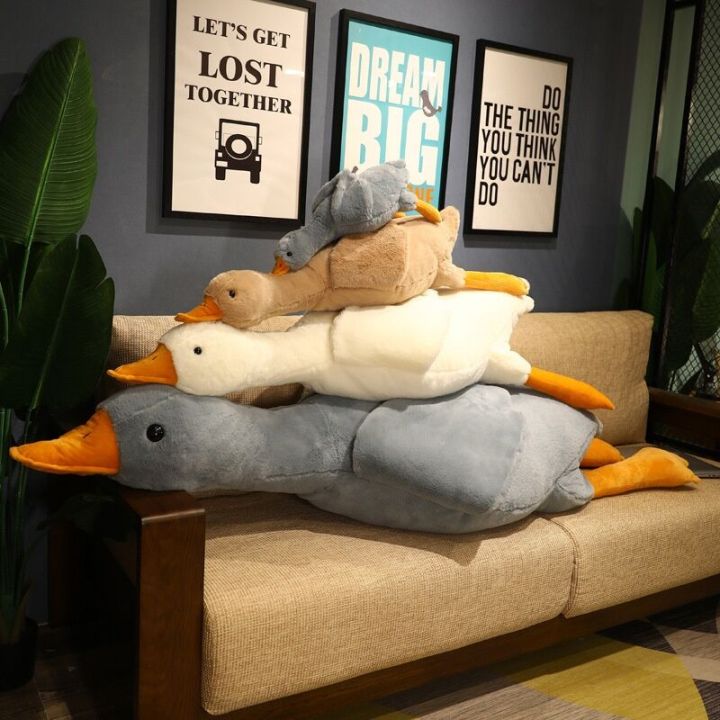 50cm%20Mini%20Lying%20Duck%20Plush%20Toys%20Kawaii%20Animal%20Goose%20Mat%20Pillow%20Stuffed%20Soft%20Cushion%20for%20Children%20Girls%20Birthday%20Gift%20-%20Image%204
