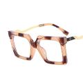 Retro Squre black Anti Blue Light Glasses Plastic Big Frame Eye Glasses Frames Black Eyeglasses for Women.