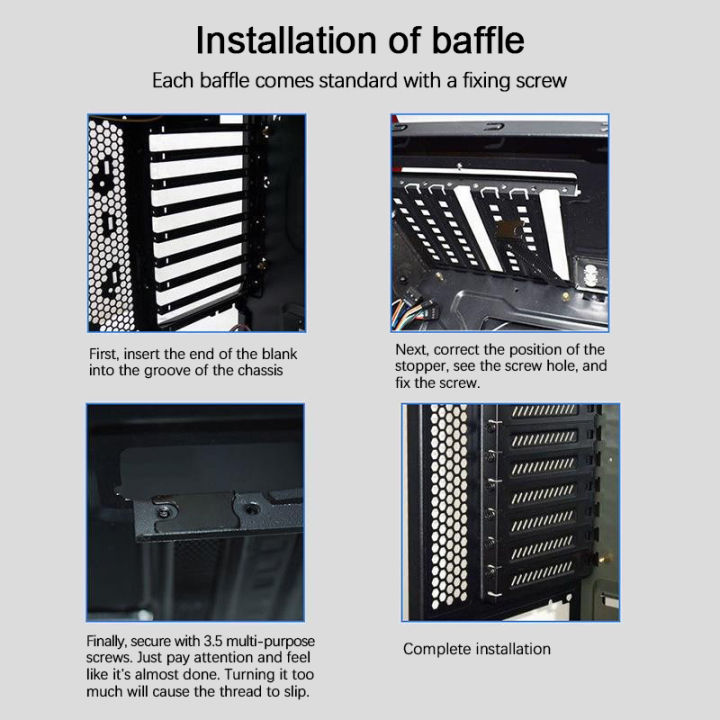 5Pcs%20Desktop%20Computer%20Host%20Chassis%20PCI%20Cooling%20Dust%20Filter%20Baffle%20PCI%20Slot%20Cover%20Board%20PC%20Computer%20Case%20Ventilation%20Baffle%20Net%20Ruishu%20-%20Image%203