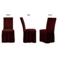 6 pis chair cover turki Elastic Stretch Chair Cover for all dining chair. 