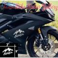 Bike Decal Sticker - Adventure ( Waterproof & Premium quality)/ Bike Sticker Gallery.