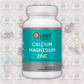 Qunol Calcium + Magnesium + Zinc – 270 Tablets – with Vitamin D3 – for Bone, Nerve & Muscle Health. 