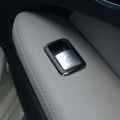 2 Pcs Hood Catch Spring Safety 2048800127 with Inner Door Armrest Window Switch Button Trim Cover Sticker.