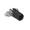1 Piece 1/2 Inch Scissor Jacks Adaptor Black Chrome Vanadium Steel Impact Wrench Adapter Tool Ball Joint Rod Wrench Tool.