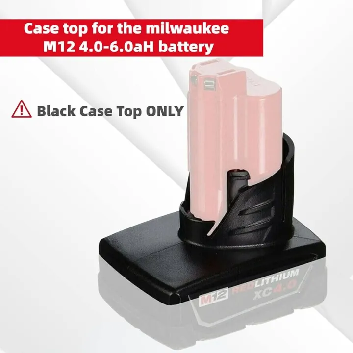 Replacement%20Plastic%20Case%20Battery%20Shell%20Bottom%20Case%20Repair%20Kit%20M12%20Battery%20Case%20Top%20Shell%2012V%20Li-ion%20Battery%20Shell%20for%20Milwaukee%20-%20Image%205