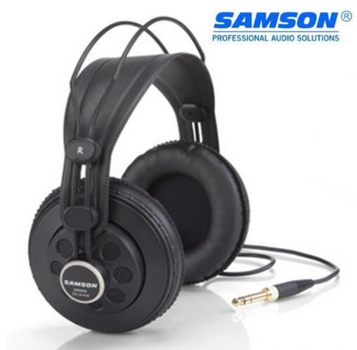 Hot Samson SR850 Semi-Open-Back Studio Reference Headphones Wide Dynamic Professional Monitor Headset for Maximum Isolation
