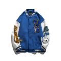 Y2K retro American baseball uniform jacket men and women hiphop spring and autumn loose trend oversize street couple jacket. 