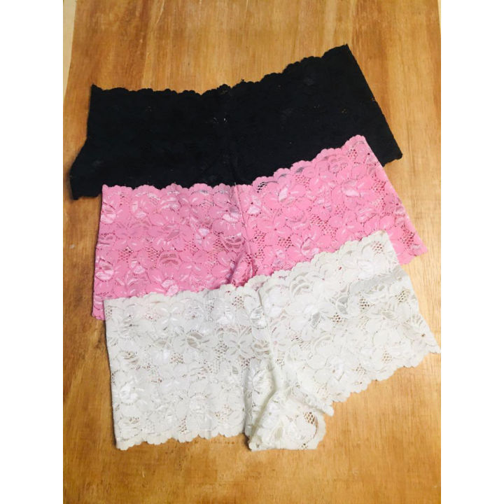 China Mix Net Soft Soft Multi Color Panty-3 Peace for Girls