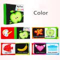 NYT Temall Soft Baby Cloth Book Infant Educational Black White Cognize Cloth Book Toy. 