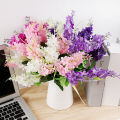 5 Head Simulation Violet Flowers Artificial Hyacinth Violet Flower Valentine's Day Gifts Wedding Birthday Party Decoration.