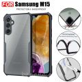 Samsung M15 Phone Case For Samsung Galaxy A15 M35 A35 M55 A55 Anti-peeping Tempered Glass Screen Protector 3 in 1. 