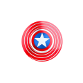 Metal Fidget Spinner Spinner Toy Captain America Shield by Dhaka Shopping zone.