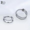 G23 Titanium Implant Grade Hinged Seamless Earrings Clicker Hoop Ring for Cartilage Helix Rook Septum Daith Tragus Conch. 