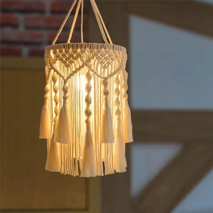 Boho%20Lamp%20Shade%20Boho%20Hanging%20Lamp%20Handmade%20Macrame%20Lamp%20Shade%20Plug%20in%20Pendant%20Light%20Bohemian%20Hanging%20Lights%20-%20Image%202
