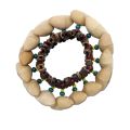 2PCS African Tribal Style Nuts Shell Bracelet Dora Nut Handbell Percussion Accessories. 