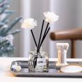 50ml Flameless Home Fragrance Room Perfume Liquid Jasmine Diffuser Essential Plastic Reed Flower Bottle With Aromatherapy O E4L2. 