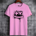 Orange Smile design Best Quality Casual গেঞ্জি ছেলেদের new tshirt | Half Sleeve genji for man.