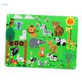 Busy Board for 1-5 Years Old Toddlers, Montessori Felt Sensory Toys, Toddler Preschool Learning Activities Travel Toy for Kids. 