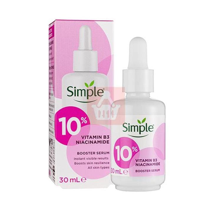 Simplle Boostar Serum 10% Niacinamide (Vitamin B3) 30ml | Daraz.com.bd