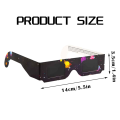 6 Pack Paper Solar Eclipse Glasses Eclipse Shade Safe Shades for Direct Sun Viewing.