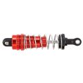 4Pcs Metal Shock Absorber Damper Replacement Accessory Fit for WLtoys 144001 1/14 4WD RC Drift Racing Car Parts,Red - red.