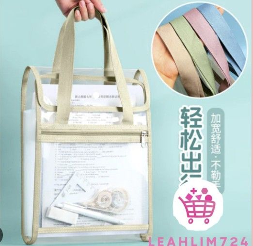 Transparent Expanding File Folder Multipurpose Lightweight Paper Organizer