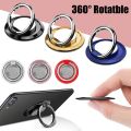 Magnetic Phone Finger Ring Holder Universal Luxury Rotatable Mobile Phone Stand Grip Back Sticker Bracket for iphone Sumsung.