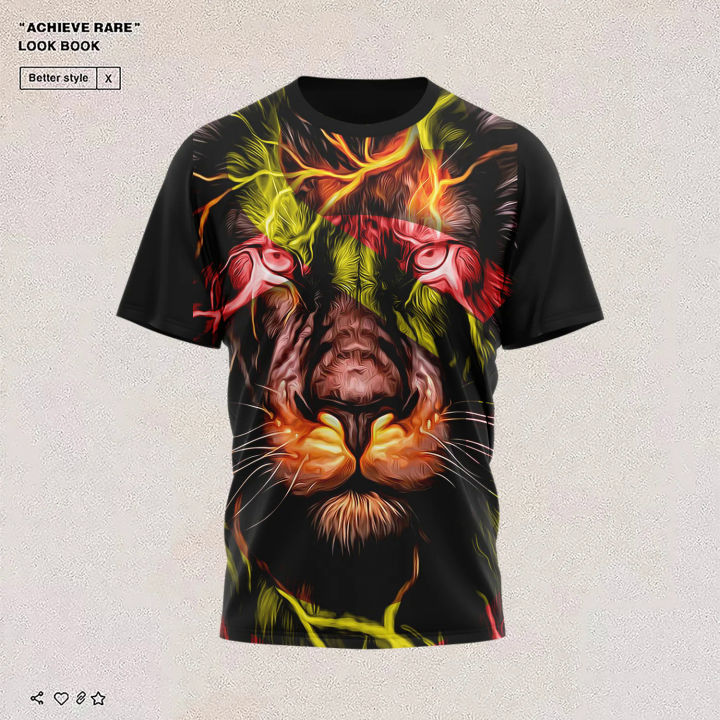 3D%20Print%20Lion%20Shirt%20Men's%20T-shirt%202023%20New%20Sweatshirt%20Summer%20O%20Neck%20Casual%20Short%20Sleeve%20Tees%20Mens%20Clothing%20Male%20Cool%20Streetwear%20-%20Image%206