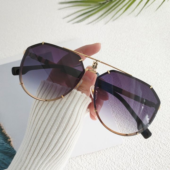 HBK%20Punk%20Rimless%20Sunglasses%20Men%20Luxury%20Brand%20Steampunk%20Oval%20Frameless%20Sun%20Glasses%20for%20Male%20Metal%20Frame%20Stripe%20Legs%20Shade%20Eyewear%20-%20Image%204