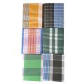 LUNGI FOR MEN - 2 PCS BUNDLE PACKAGE - MULTI COLOR CHECK DESIGN LUNGI - COTTON & POLYESTER YARN MIXED FABRIC LUNGI - STITCHED LUNGI (5 HAND). 