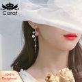 Carat Women Earrings Butterflies Imitation Pearl Long Tassel Dangle Earrings For Girls Women. 