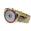 Guangdong Source Manufacturer Customized Quartz Watch Bagua Direction Gift Table Five Emperors Money Jewelry Watch Wholesale.