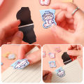 New ummerflower Cute Cartoon Bear Magnetic Bookmark Paper Clip Kawaii Rabbit tudent tationery Book Marker of Page chool Office upply.