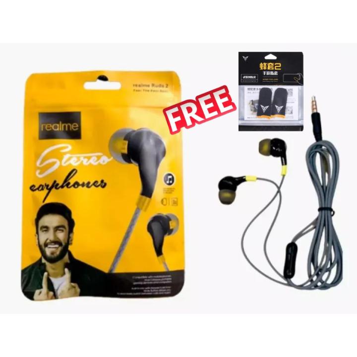 Accesories Mart Realme Ruds 1 In-Earphone Headset Handsfree 3.5Mm Jack With Mic