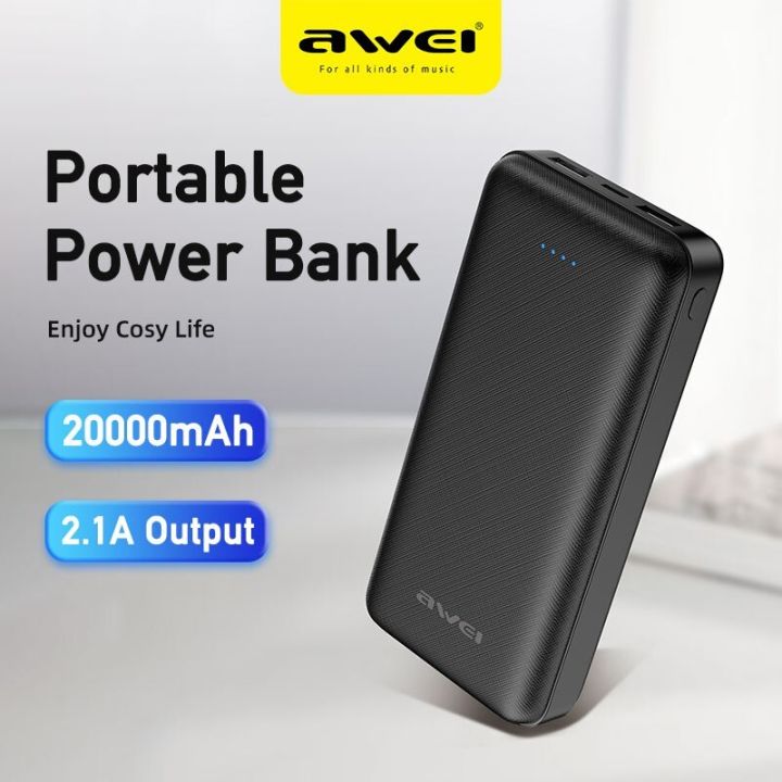 Awei%20P6K%2020000mAh%20Dual%20USB%20Port%20Fast%20Charging%20Power%20Bank%20techexbd%20-%20Image%205